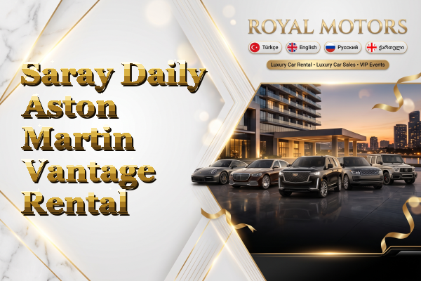 Saray Daily Aston Martin Vantage Rental