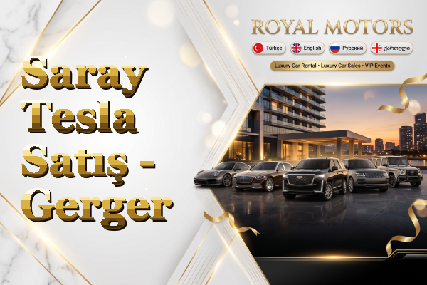 Saray Tesla Satış - Gerger