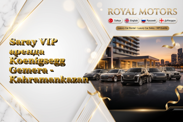 Saray VIP аренда Koenigsegg Gemera - Kahramankazan