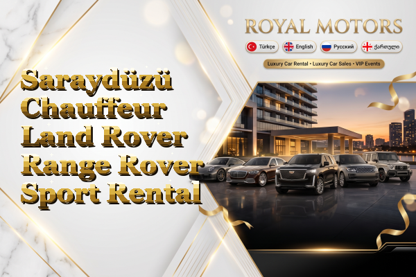 Saraydüzü Chauffeur Land Rover Range Rover Sport Rental