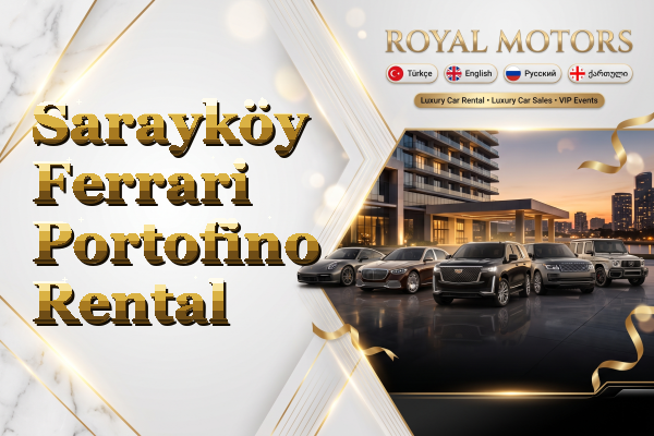 Sarayköy Ferrari Portofino Rental