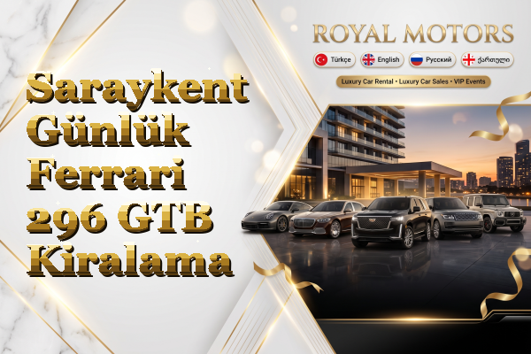 Saraykent Günlük Ferrari 296 GTB Kiralama