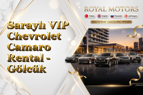 Saraylı VIP Chevrolet Camaro Rental - Gölcük
