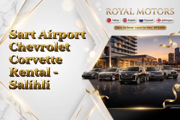 Sart Airport Chevrolet Corvette Rental - Salihli