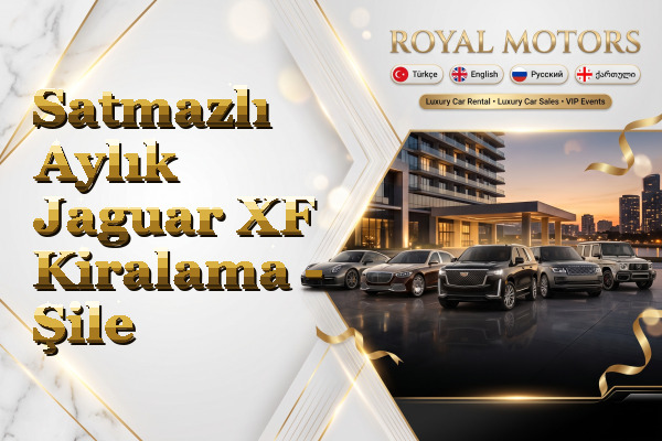 Satmazlı Aylık Jaguar XF Kiralama - Şile