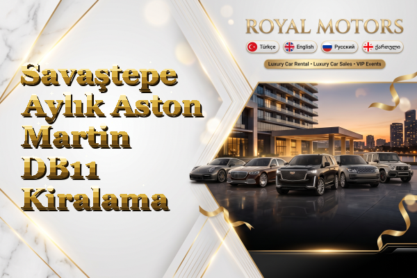 Savaştepe Aylık Aston Martin DB11 Kiralama