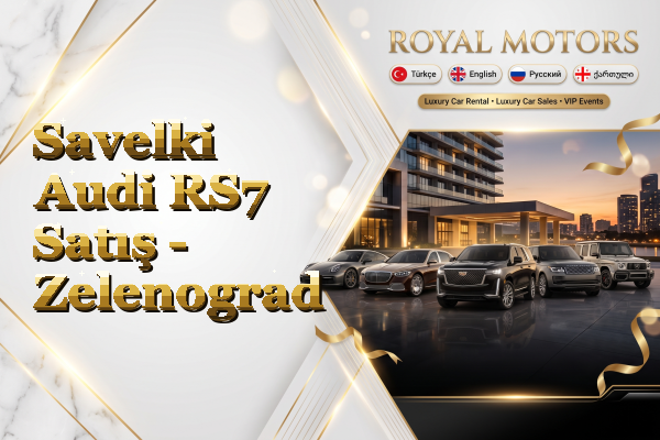 Savelki Audi RS7 Satış - Zelenograd