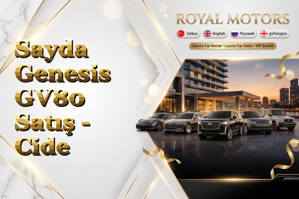 Sayda Genesis GV80 Satış - Cide