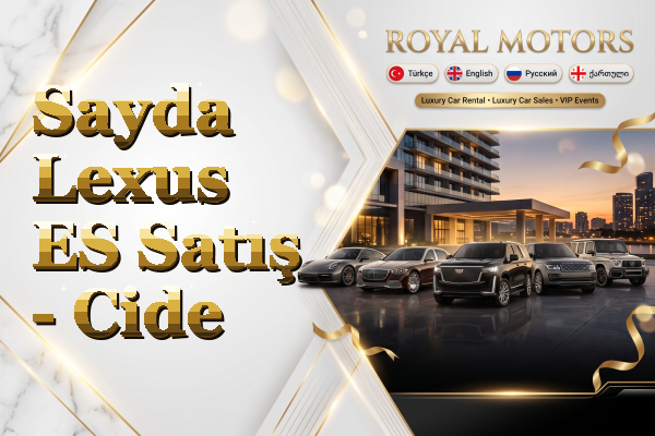Sayda Lexus ES Satış - Cide