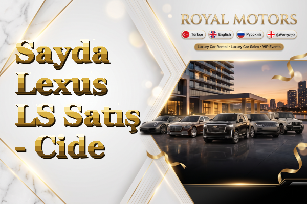 Sayda Lexus LS Satış - Cide