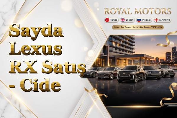 Sayda Lexus RX Satış - Cide