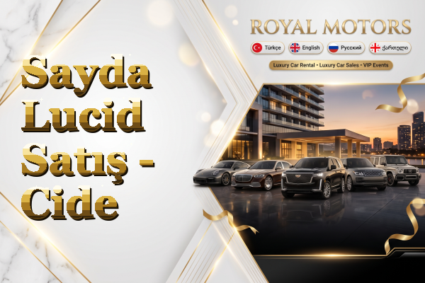 Sayda Lucid Satış - Cide