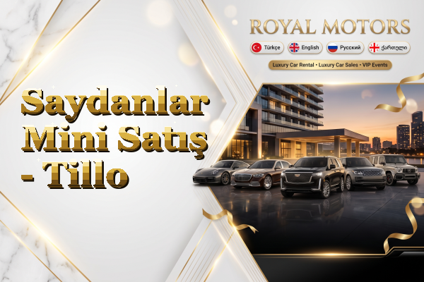Saydanlar Mini Satış - Tillo