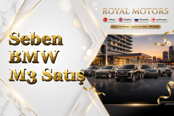 Seben BMW M3 Satış