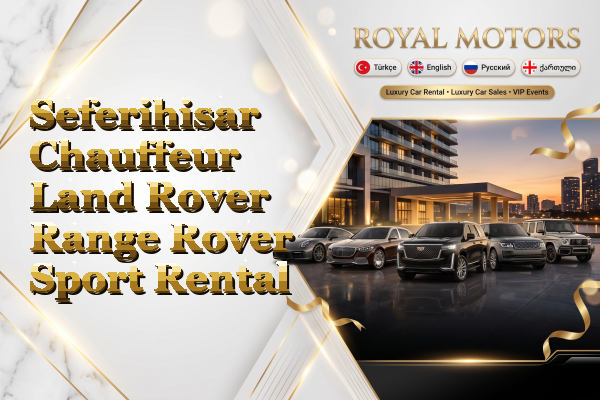 Seferihisar Chauffeur Land Rover Range Rover Sport Rental