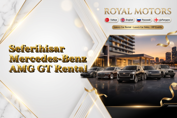 Seferihisar Mercedes-Benz AMG GT Rental