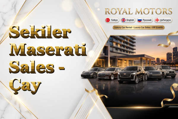 Sekiler Maserati Sales - Çay