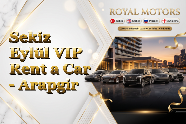 Sekiz Eylül VIP Rent a Car - Arapgir