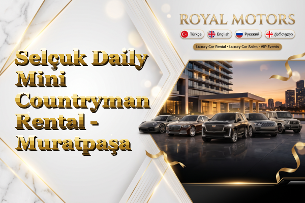 Selçuk Daily Mini Countryman Rental - Muratpaşa