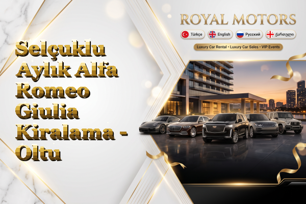 Selçuklu Aylık Alfa Romeo Giulia Kiralama - Oltu