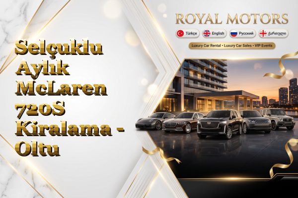 Selçuklu Aylık McLaren 720S Kiralama - Oltu