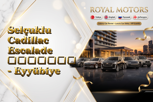 Selçuklu Cadillac Escalade გაყიდვა - Eyyübiye
