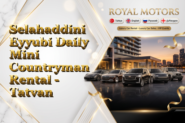 Selahaddini Eyyubi Daily Mini Countryman Rental - Tatvan
