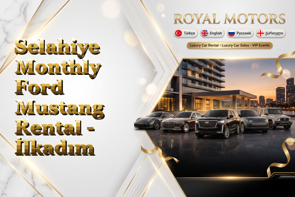Selahiye Monthly Ford Mustang Rental - İlkadım