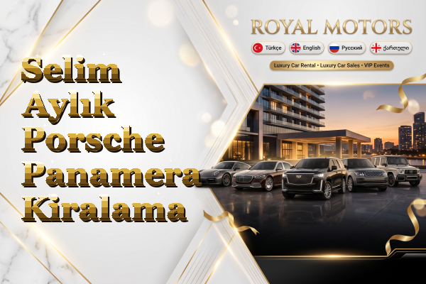 Selim Aylık Porsche Panamera Kiralama