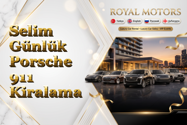 Selim Günlük Porsche 911 Kiralama