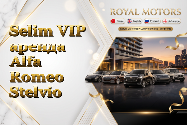 Selim VIP аренда Alfa Romeo Stelvio