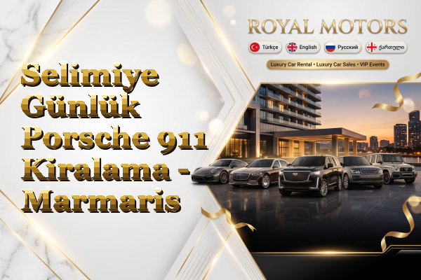 Selimiye Günlük Porsche 911 Kiralama - Marmaris