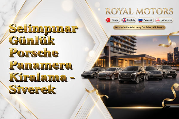 Selimpınar Günlük Porsche Panamera Kiralama - Siverek