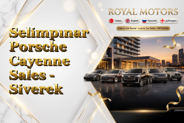 Selimpınar Porsche Cayenne Sales - Siverek