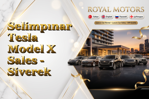 Selimpınar Tesla Model X Sales - Siverek