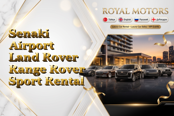 Senaki Airport Land Rover Range Rover Sport Rental