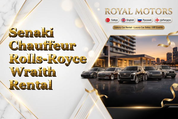 Senaki Chauffeur Rolls-Royce Wraith Rental