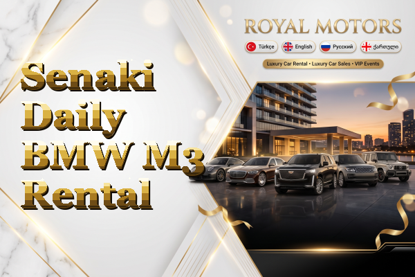 Senaki Daily BMW M3 Rental