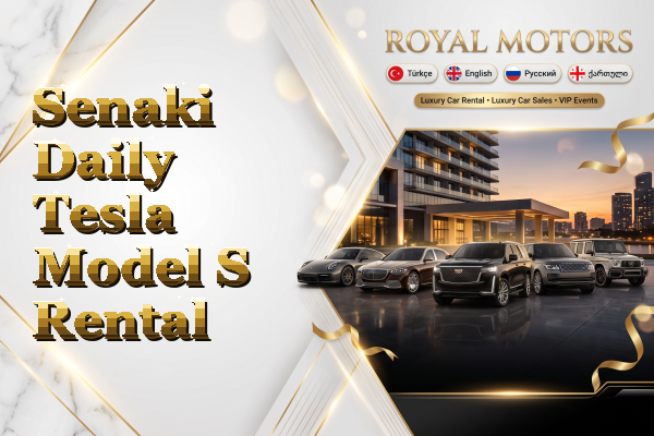 Senaki Daily Tesla Model S Rental