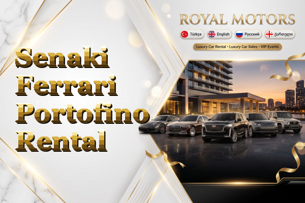 Senaki Ferrari Portofino Rental