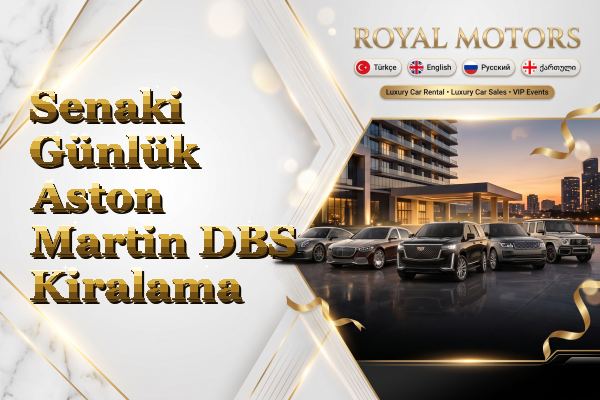 Senaki Günlük Aston Martin DBS Kiralama