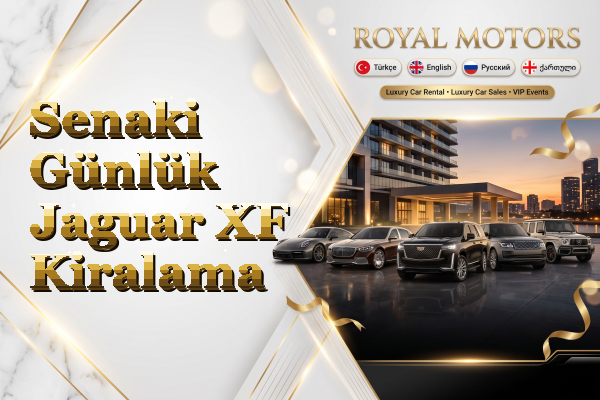 Senaki Günlük Jaguar XF Kiralama