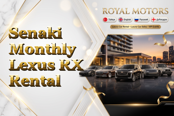 Senaki Monthly Lexus RX Rental