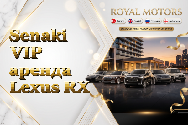 Senaki VIP аренда Lexus RX