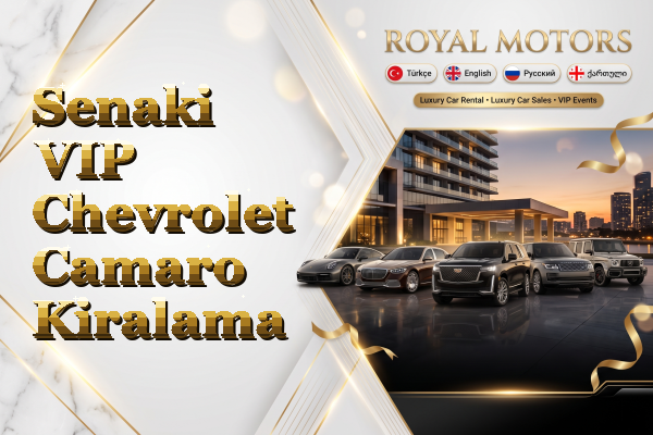 Senaki VIP Chevrolet Camaro Kiralama