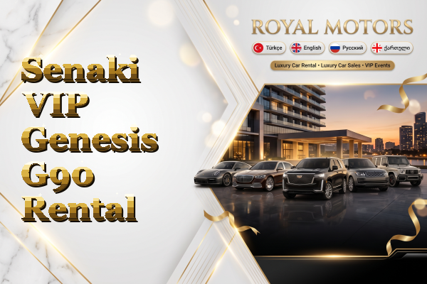 Senaki VIP Genesis G90 Rental