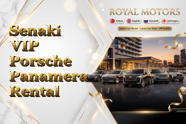 Senaki VIP Porsche Panamera Rental