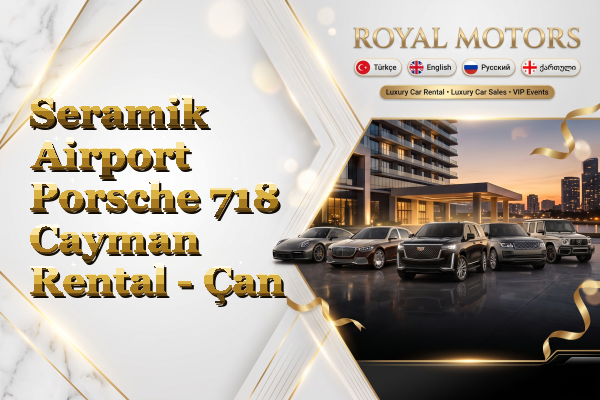 Seramik Airport Porsche 718 Cayman Rental - Çan