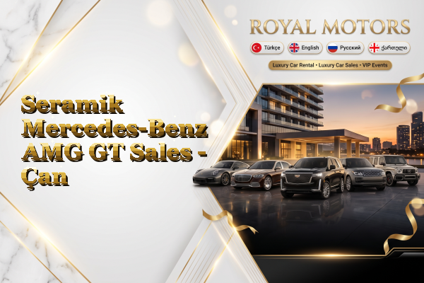 Seramik Mercedes-Benz AMG GT Sales - Çan