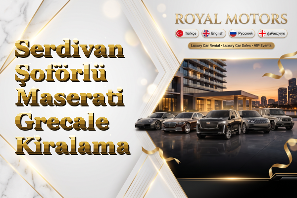 Serdivan Şoförlü Maserati Grecale Kiralama